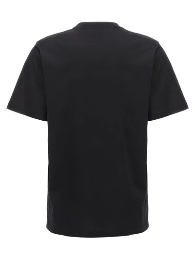 Burberry Black T-shirt With Bold Logo Design