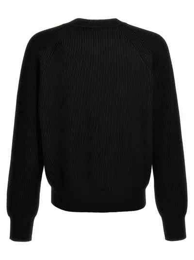 Burberry Wool Pullover With Decorative Zip
