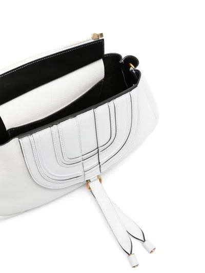 Chloé Leather Shopping Bag With Adjustable Shoulder Strap