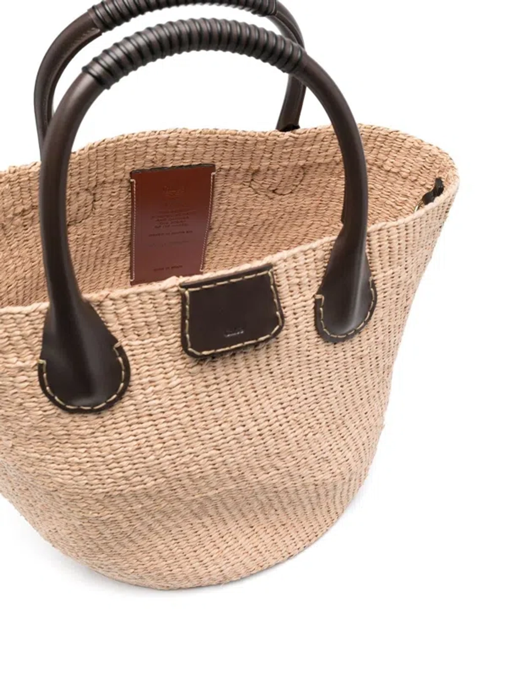 【送料&関税込】Raffia Large Palma ChloAC X Eres Shopping Ba Chloe X Eres Chloé X Eres Palma Raffia Shopping Bag In Brown