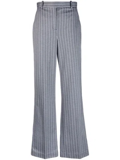 Circolo 1901 Pinstripe-pattern Flared Trousers
