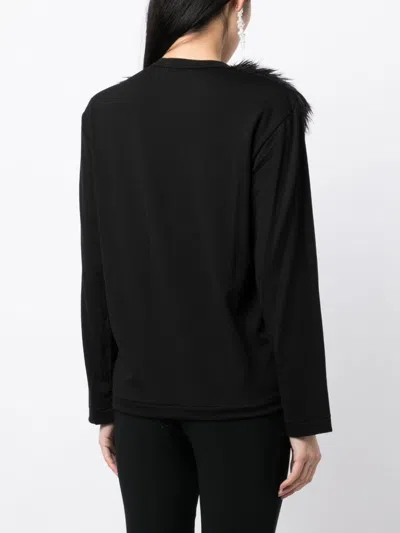 Comme Des Garçons Comme Des Garcons Faux Fux T Shirt
