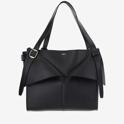 Shop Coperni Cabas Leather Handbag