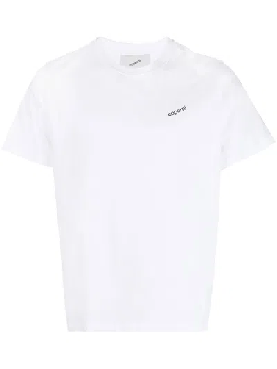 Shop Coperni Logo Cotton T Shirt