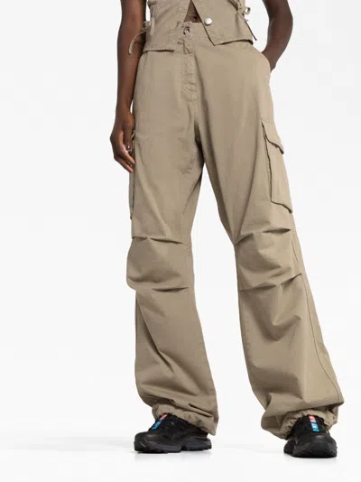 Shop Coperni Wide Leg Cargo Trousers