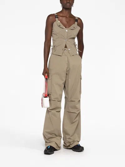 Coperni Cotton Wide-leg Cargo Pants
