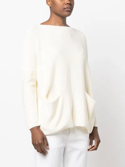 Daniela Gregis Cotton Boat Neck Sweater