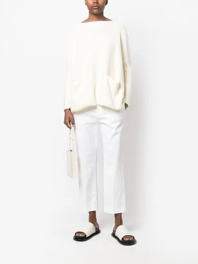 Daniela Gregis Cotton Boat Neck Sweater