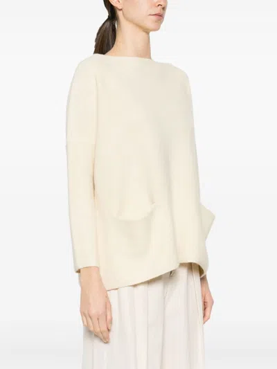 Shop Daniela Gregis Wool Boatneck Sweater