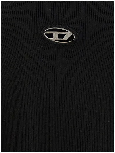 Diesel Maglia M-valari Black M-valari In Black
