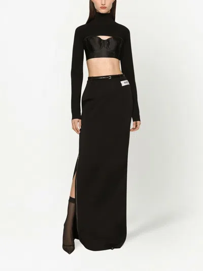 Dolce & Gabbana Viscose-blend Knit Shrug