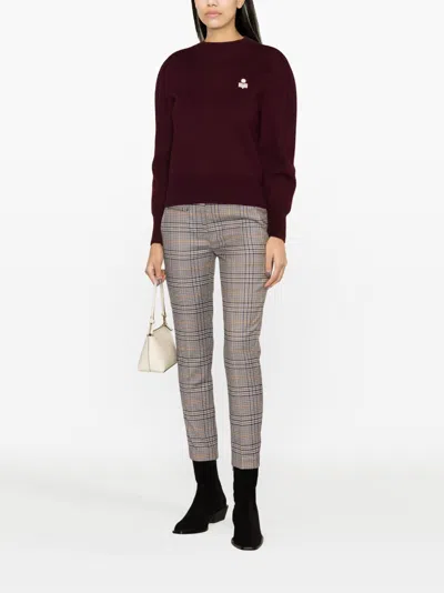 Dondup Prince Of Wales Check Cropped Trousers