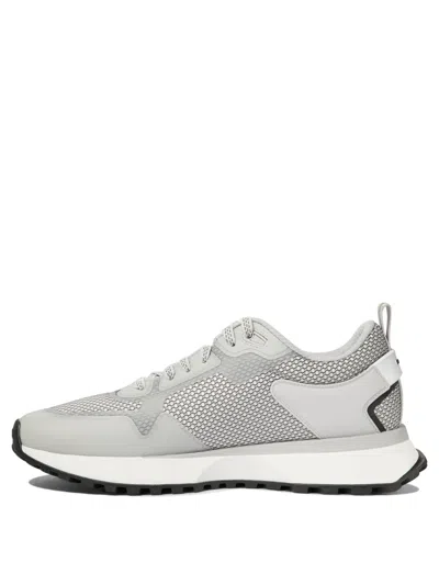 Hugo Boss Boss Jonah Fabric Low-top Sneakers In White