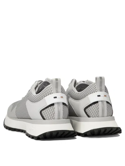 Hugo Boss Boss Jonah Fabric Low-top Sneakers In White