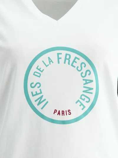 Shop Ines De La Fressange "pia" T Shirt In White