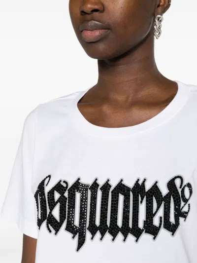 Shop Dsquared2 Logo Cotton T Shirt