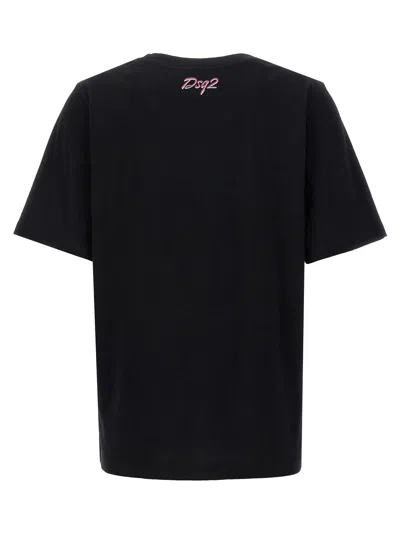 Dsquared2 Graphic Print Crew Neck Short Sleeves Regular Fit