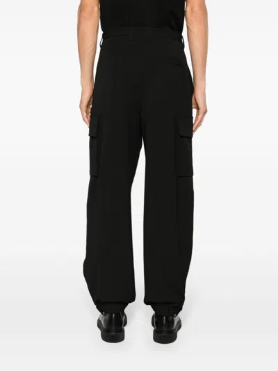 Shop E.armani Exclusive Pre Cargo Trousers