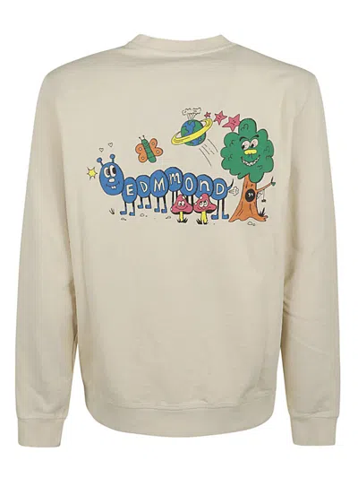 Shop Edmmond Studios Printed Organic Cotton Sweatshirt