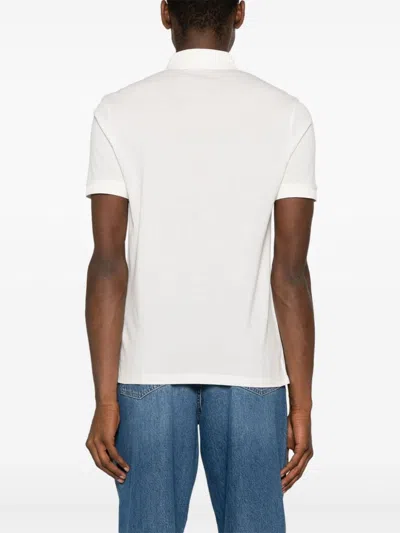 Emporio Armani Logo Embroidered Short-sleeved Polo Shirt
