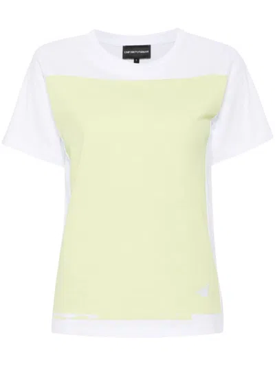 Shop Emporio Armani Printed Cotton T Shirt