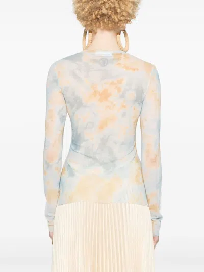 Erika Cavallini Long Sleeve Printed T-shirt