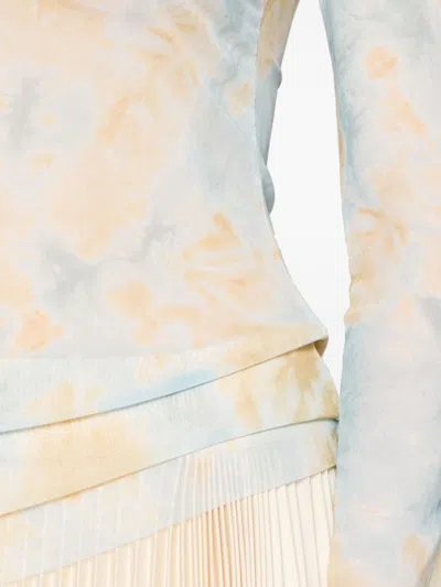 Erika Cavallini Long Sleeve Printed T-shirt