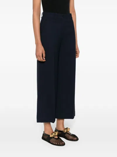 Erika Cavallini Straight-leg Cropped Trousers