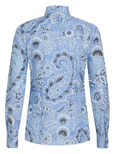 Etro Paisley-print Cotton Blend Shirt
