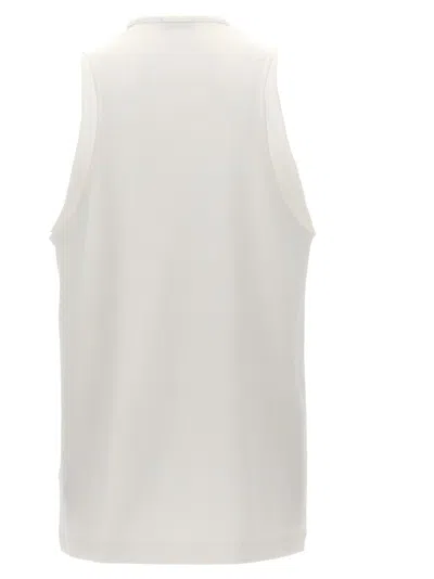 Shop Fear Of God Leather Logo Patch Tank Top