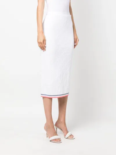 Fendi Motif-print Pencil Skirt