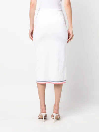 Fendi Motif-print Pencil Skirt
