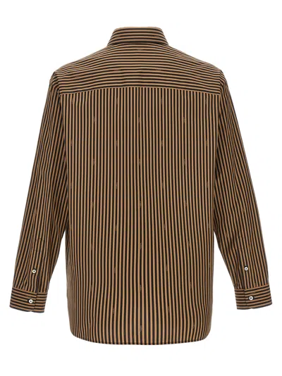 Fendi Cotton Poplin Pequin Shirt