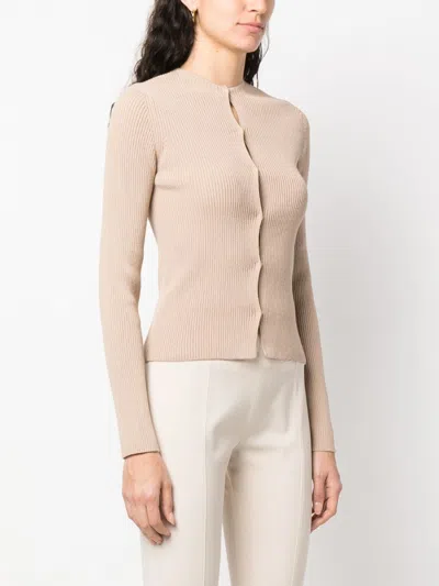 Fendi Biscuit Cotton Blend Cardigan