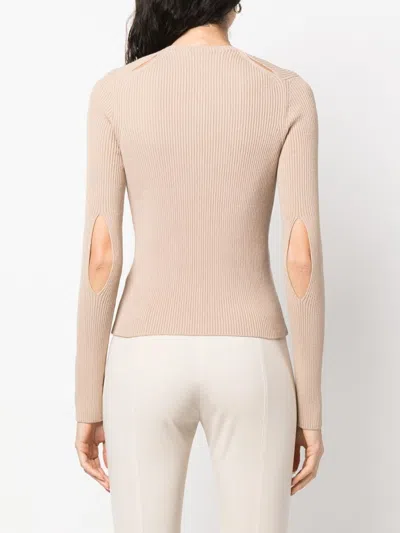 Fendi Biscuit Cotton Blend Cardigan