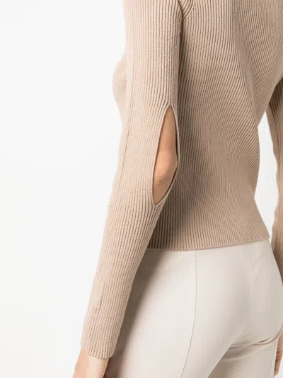 Fendi Biscuit Cotton Blend Cardigan