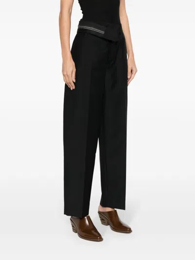 Fendi "kid Mohair Carrot Fit Pants