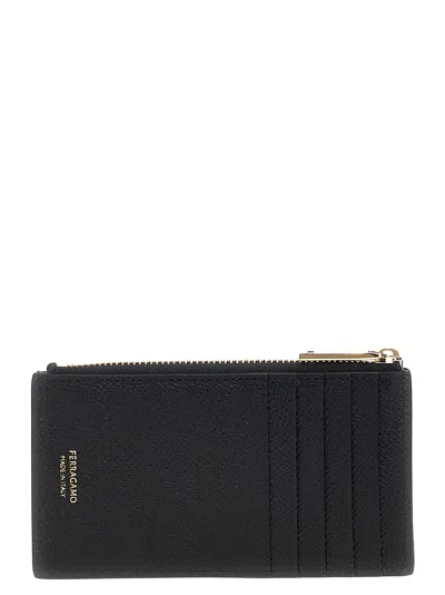 Ferragamo Gancini Leather Cardholder