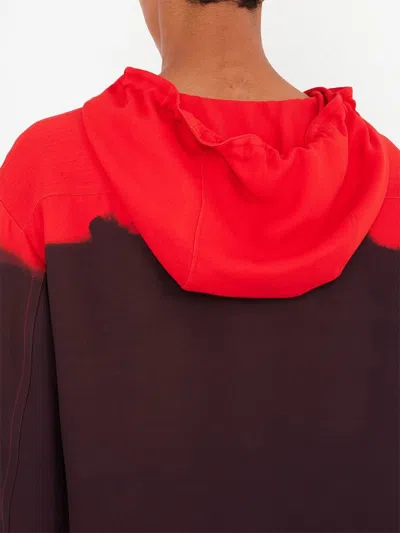 Ferragamo Gradient-effect Hooded Kaftan