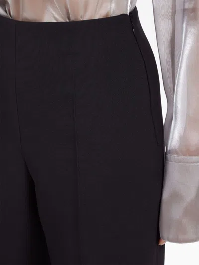 Ferragamo Pressed-crease Virgin Wool Tailored Trousers