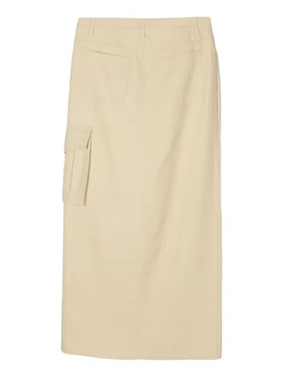 Filippa K Sourced Crepe Cargo Skirt