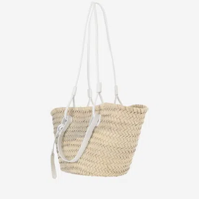 Filippo Catarzi Straw Bag With Logo