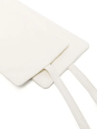 Furling By Giani Wite Geisha Tie-fastening Leather Belt