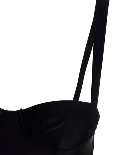 Gcds Balcony-style Stretch Fabric Bra