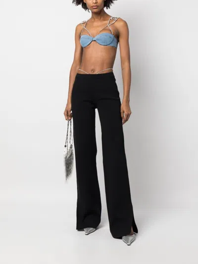 Shop Gcds Wide Leg Trousers