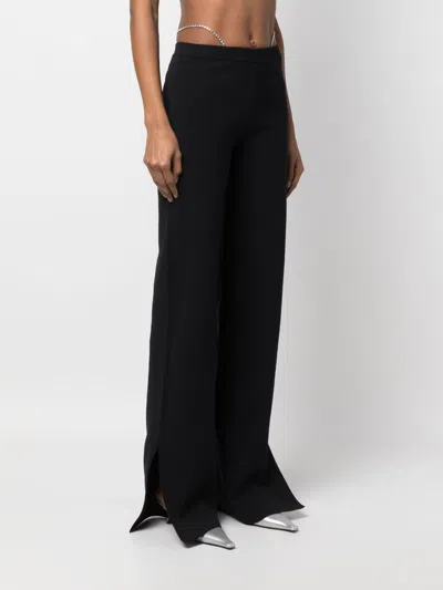 Gcds Crystal Embellished Wide Leg Trousers