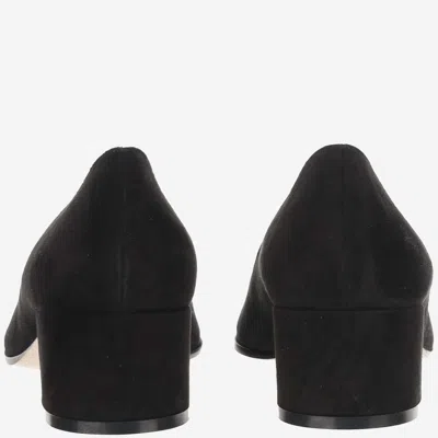 Gianvito Rossi Piper Suede Leather Pumps