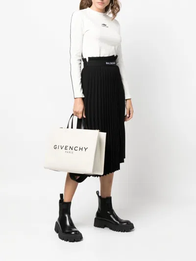 Givenchy G-tote Medium Canvas Shopping Bag