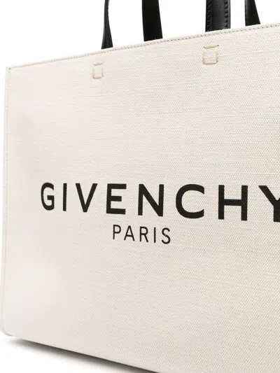 Givenchy G-tote Medium Canvas Shopping Bag