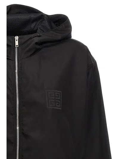 Givenchy Windbreaker Jacket With Logo Jackets
